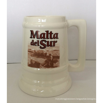 Haonai wholesale ceramic beer stein beer mug